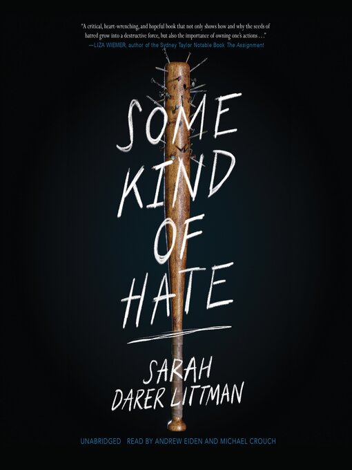 Title details for Some Kind of Hate by Sarah Darer Littman - Available